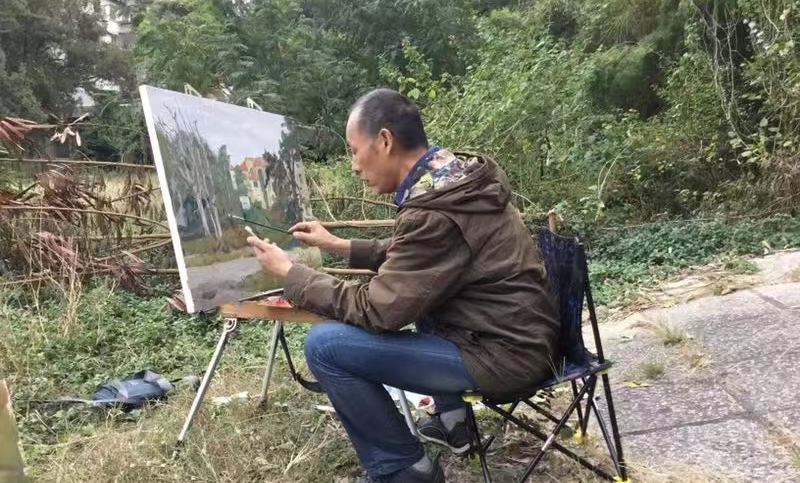 第二十二届年度爱心人物 | 蒋庆北：免费教画18年的七旬“画痴”爷爷，为超百名残疾画工的人生“调色”